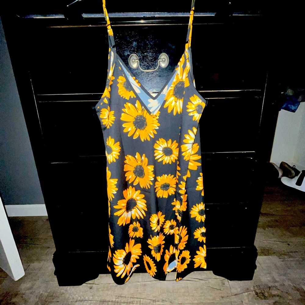 SHEIN Sunflower Dress